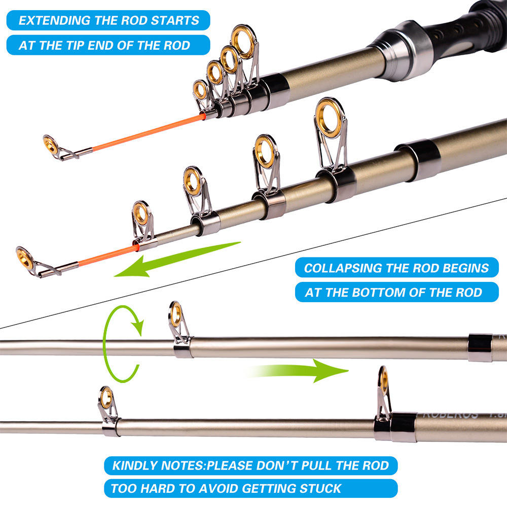 Fishing Rod and Reel Combo Car - Fishing Rod Telescopic recension och pris